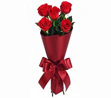Букет 5 Красных роз Эдлесс Лав в Клин-9
