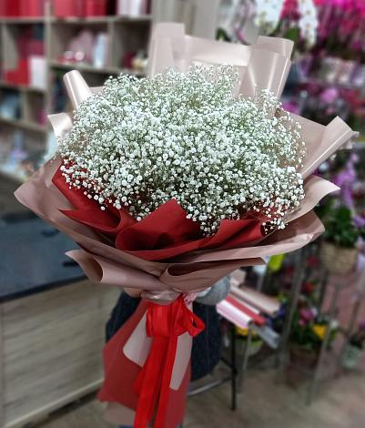 Букет цветов из: Гипсофила в Клин-9