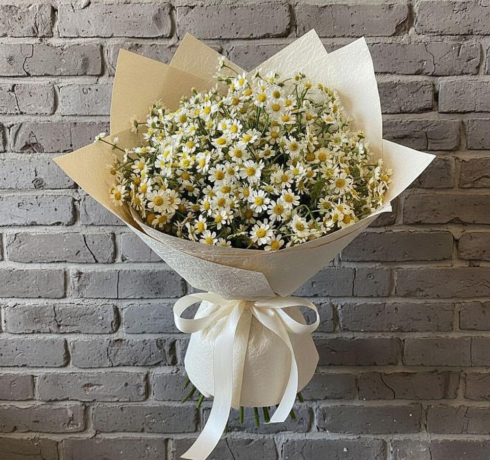 Букет цветов из: Ромашки в Клин-9