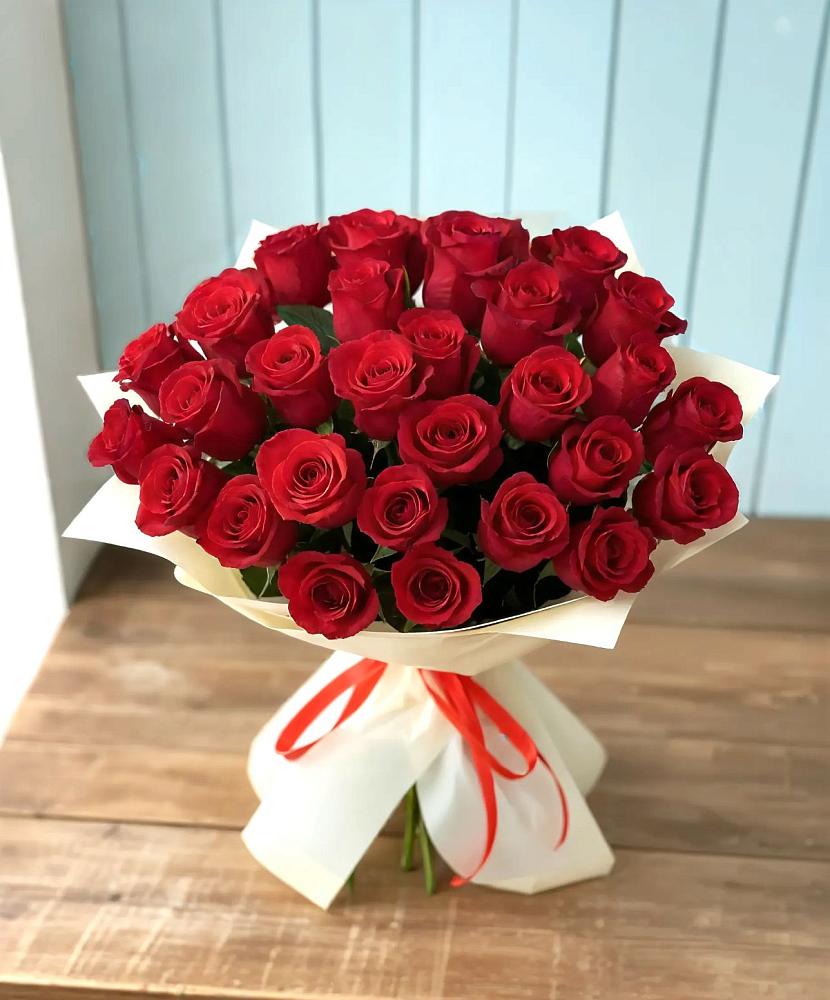 Букет 29 Красных роз в Клин-9