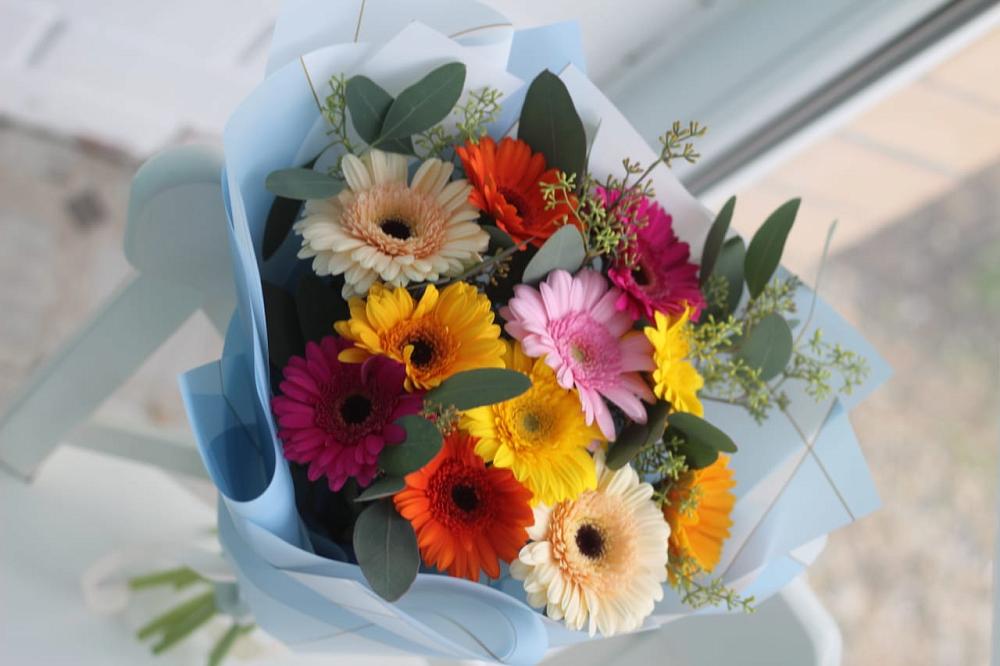 Букет цветов из: Герберы в Клин-9