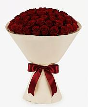 Букет 101 Бордовая роза Блэк Бакарра в Клин-9