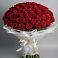 Букет 101 Красная роза Блэк Мэджик в Клин-9