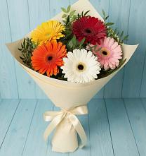Букет цветов из:  Герберы в Клин-9