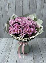 Букет цветов из:  Хризантемы #REPLACE_PRED# Клин-9