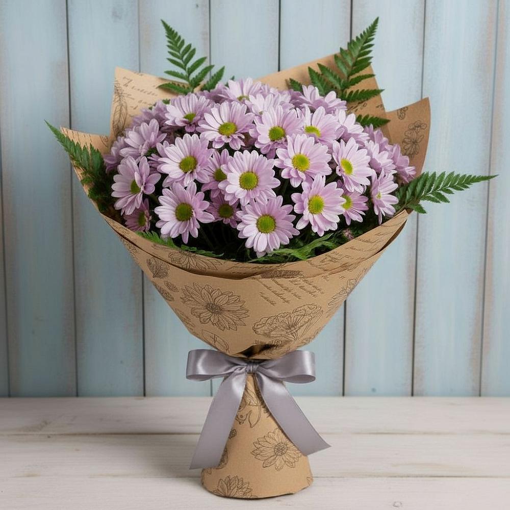 Букет цветов из: Хризантемы в Клин-9