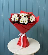 Букет цветов из:  Хризантемы #REPLACE_PRED# Клин-9