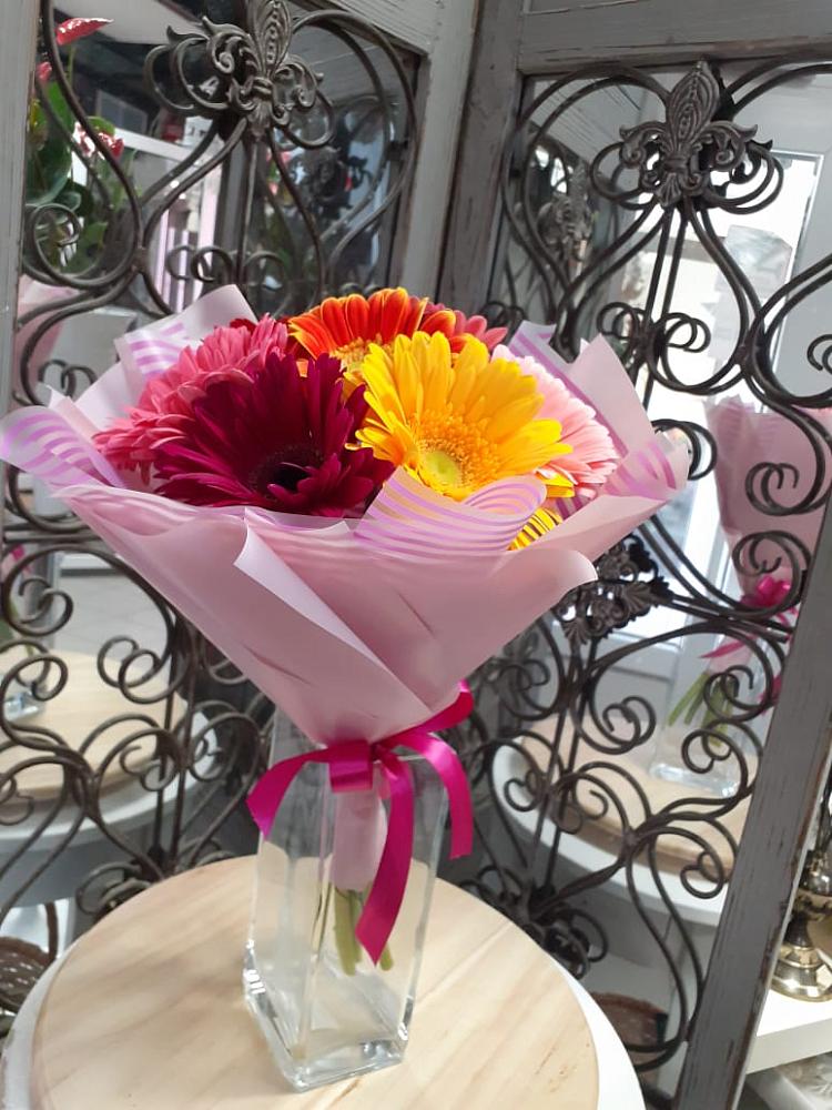 Букет цветов из: Герберы в Клин-9