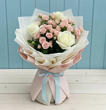 Букет цветов из:  Розы #REPLACE_PRED# Клин-9