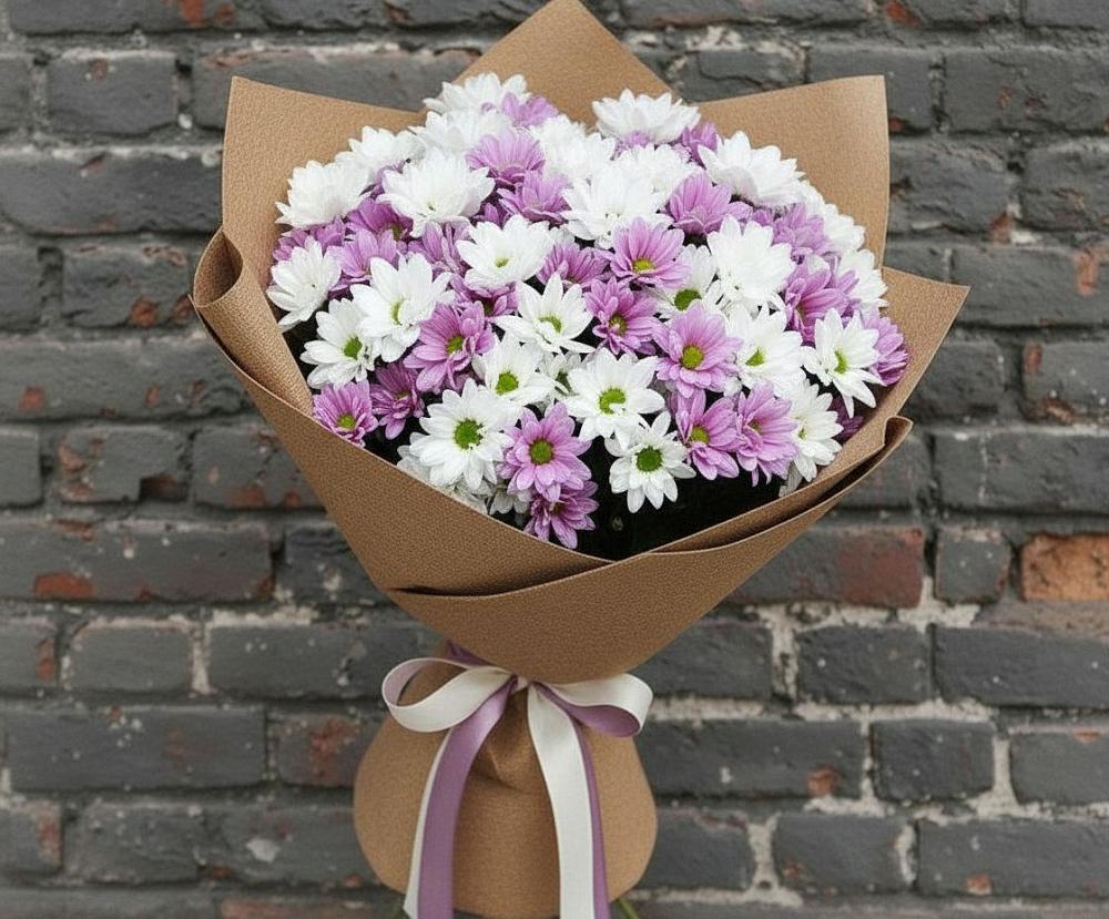 Букет цветов из: Хризантемы в Клин-9