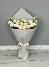 Букет цветов из:  Розы и Лизиантусы в Клин-9